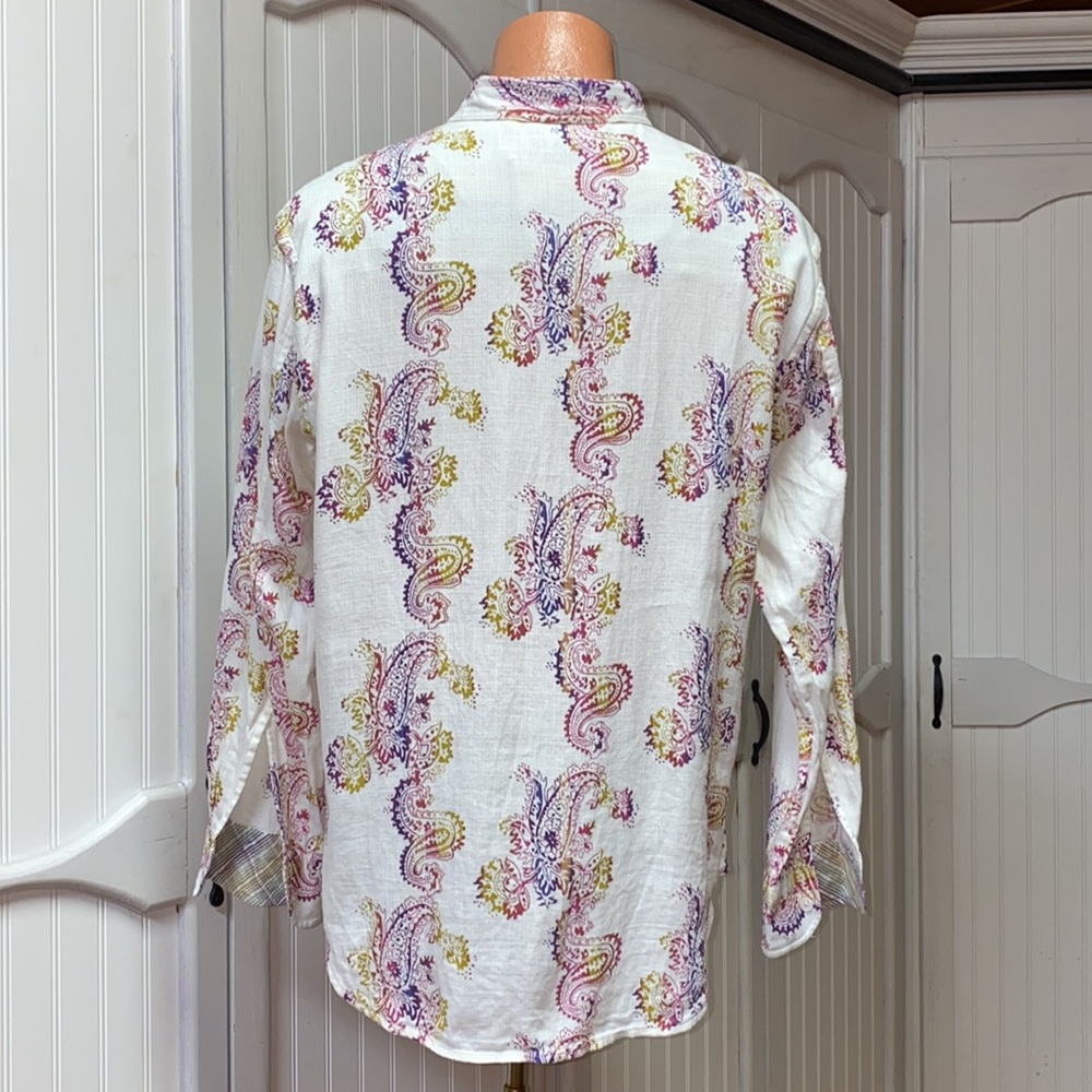 Robert Graham Multicolor Paisley Casual Button Down Shirt - Picture 6 of 11